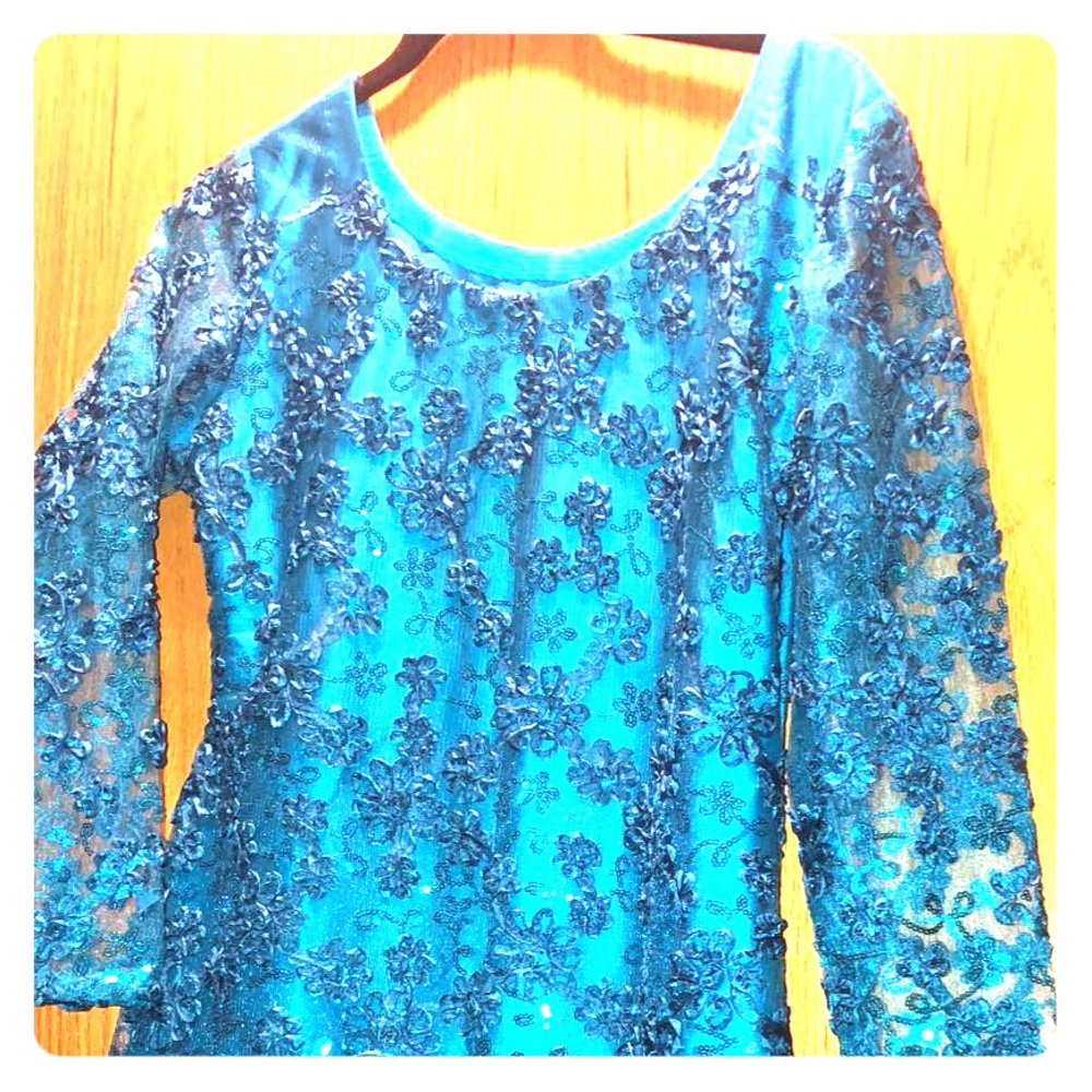 Fancy Blue Dress